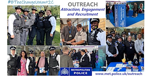 Imagem principal do evento Met Police Careers and Engagement Event #BTheChangeUWant2C