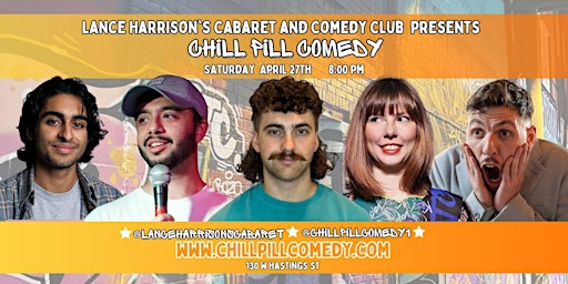 Vancouver's Hottest  Stand-Up Comedy Show - Saturday April 27th 8:00pm primary image