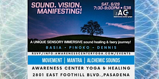 Imagem principal de ✨SOUND. VISION. MANIFESTING! ~ Sensory Immersive Sound Healing Journey✨