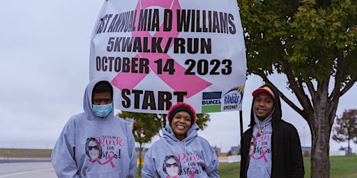 Image principale de 2nd Annual Mia D Williams 5k Cancer Walk And Run