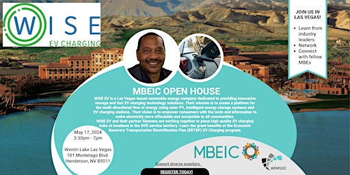 WR MBEIC Open House - Las Vegas primary image