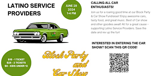 LSP Block Party and Car Show Fundraiser  primärbild