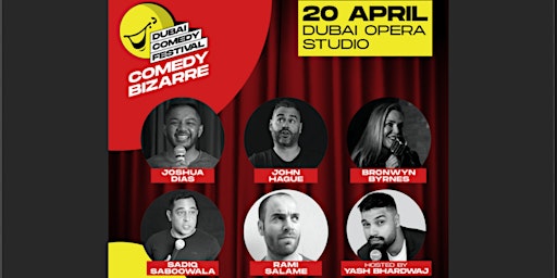Imagen principal de COMEDY BIZARRE (Dubai Comedy Fest)