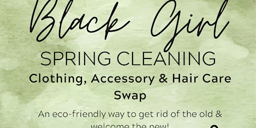 Black Girl Spring Cleaning primary image