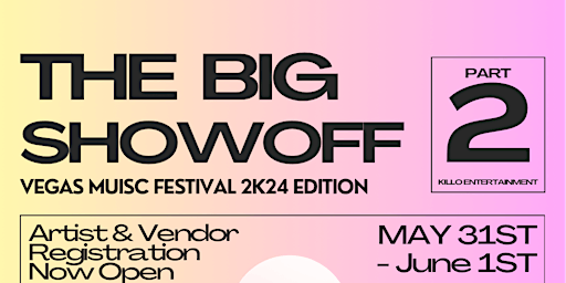 Primaire afbeelding van The Big Showoff - 2 Day Music Festival