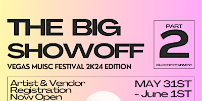 The Big Showoff - 2 Day Music Festival primary image