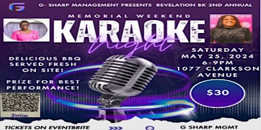 Imagem principal do evento Revelation BK 2nd Annual Karaoke Night!