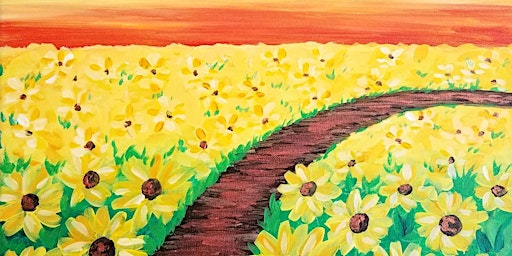 Sunflower Stroll - Paint and Sip by Classpop!™ primary image