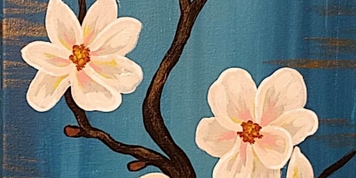Imagem principal de Modern Magnolia - Paint and Sip by Classpop!™