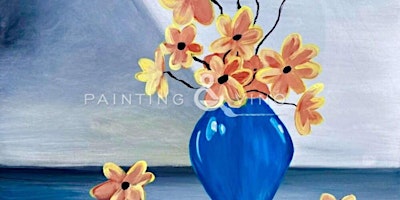 Majestic Yellow Blooms - Paint and Sip by Classpop!™ primary image