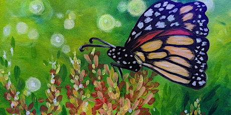Monarch Meadow - Paint and Sip by Classpop!™
