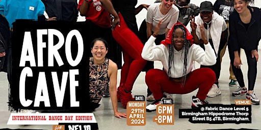 AFROCAVE DANCE INTENSIVE APRIL INTERNATIONAL DANCE DAY EDITION primary image