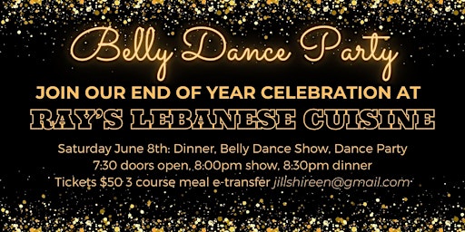Primaire afbeelding van Belly Dance Showcase and Dinner Party