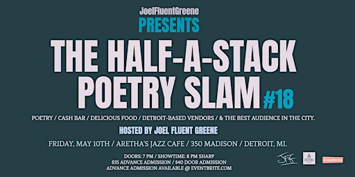 THE HALF-A-STACK POETRY SLAM #18! primary image