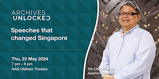 Archives Unlocked: Speeches That Changed Singapore  primärbild