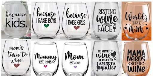 Image principale de Mother’s Day/Floral Themed Glass Paint Craze @ Skyline Beer Company 5/1