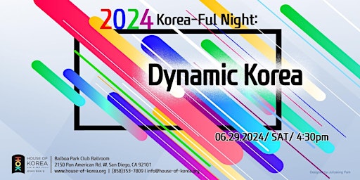 Imagem principal do evento 2024 Korea-ful Night: Dynamic Korea