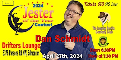 Primaire afbeelding van Jester of the Year Contest - Drifters Lounge Starring Dan Schmidt