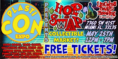 Imagem principal do evento PlastiCon: Hop & Swap Part Deux - Toy Show & Collectibles Market