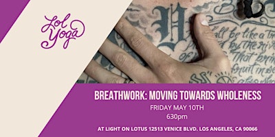 Imagem principal do evento Moving Towards Wholeness: A Breathwork Journey