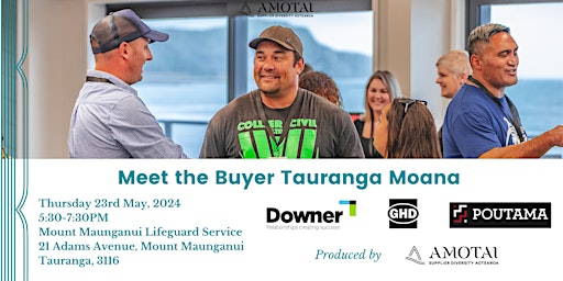 Image principale de Meet the Buyer Tauranga Moana