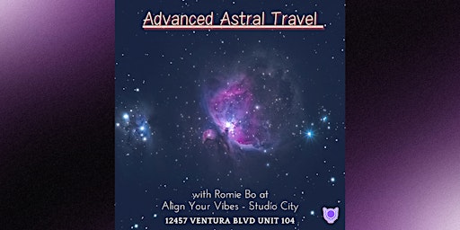 Imagem principal do evento Advanced Astral Travel