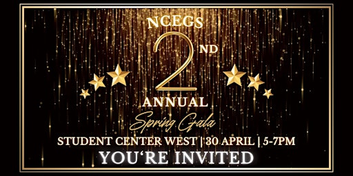 Imagem principal do evento NCEG Spring Gala 2023-24