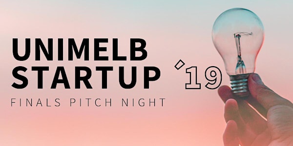 UniMelb StartUp Finals Pitch Night