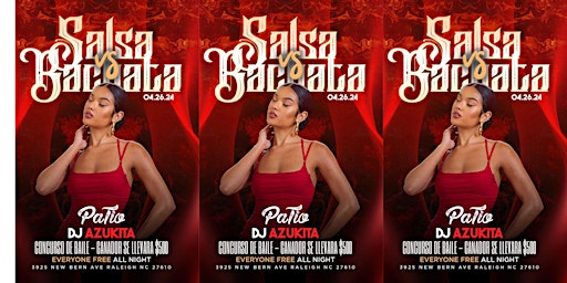 Salsa VS Bachata-EVERYONE FREE FRIDAYS  primärbild