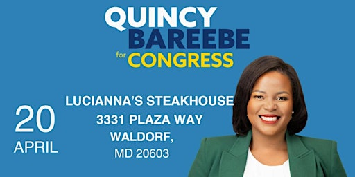 Primaire afbeelding van Quincy For Congress Fundraiser