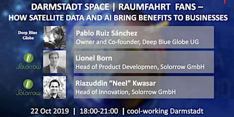 Hauptbild für Darmstadt Space | Raumfahrt - How satellite data and AI bring benefits to businesses