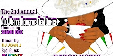 DC BLACK PRIDE LADIES ALL WHITE ROOFTOP TEA DANCE