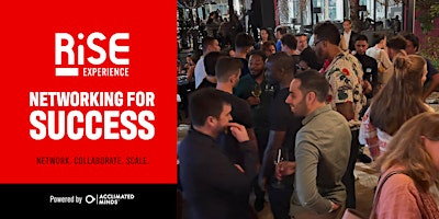 Imagem principal do evento RiSE Experience: Networking For Success