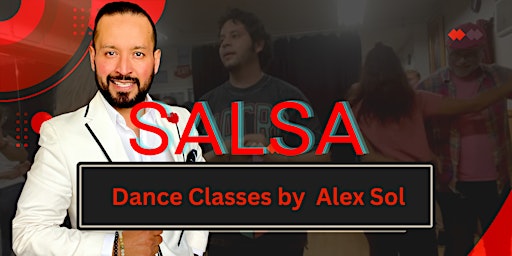 Imagem principal do evento Saturday Salsa Class for Beginners by Alex Sol
