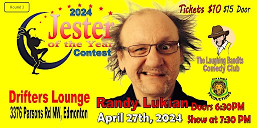 Hauptbild für Jester of the Year Contest - Drifters Lounge Starring Randy Lukian