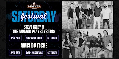 Steve Riley & The Mamou Playboys Trio with Amis Du Teche primary image