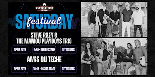 Primaire afbeelding van Steve Riley & The Mamou Playboys Trio with Amis Du Teche