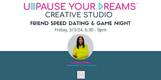 Image principale de Girl's Night Out--Friend Speed Dating & Game Night