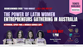 Primaire afbeelding van The power of latin women entrepreneurs gathering in Australia