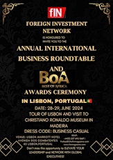 Annual International Business Round Table and Forbes Best of Africa Award Ceremony