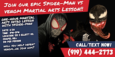 Spider-Man Vs Venom Beginner Martial Arts Lesson!