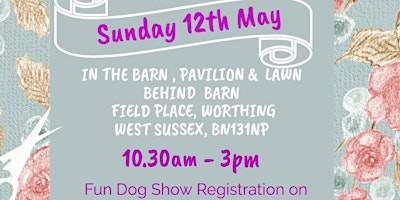 Imagem principal do evento Sunday 12th May Craft Fair & Fun Dog Show