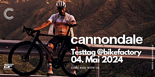 Image principale de CANNONDALE Testtag @Bikefactory Hamburg