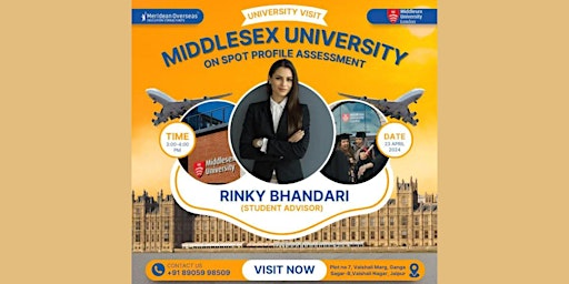 Primaire afbeelding van Middlesex University in UK – MOEC Exclusive Event