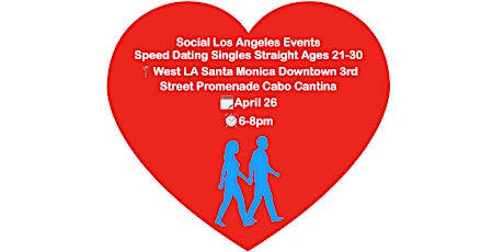 Speed Dating Social Party in Santa Monica LA for Singles Straight Ages21-30