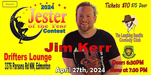 Imagem principal de Jester of the Year Contest - Drifters Lounge Starring Jim Kerr