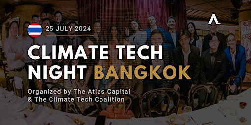Image principale de Climate Tech Night - Bangkok