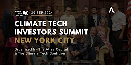 Climate Tech Investors Summit - New York City