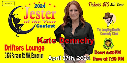 Hauptbild für Jester of the Year Contest - Drifters Lounge Starring Kate Dennehy