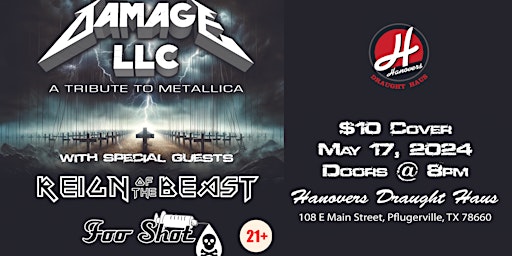 Imagen principal de Ultimate Metal Takeover @ Hanovers Pflugerville